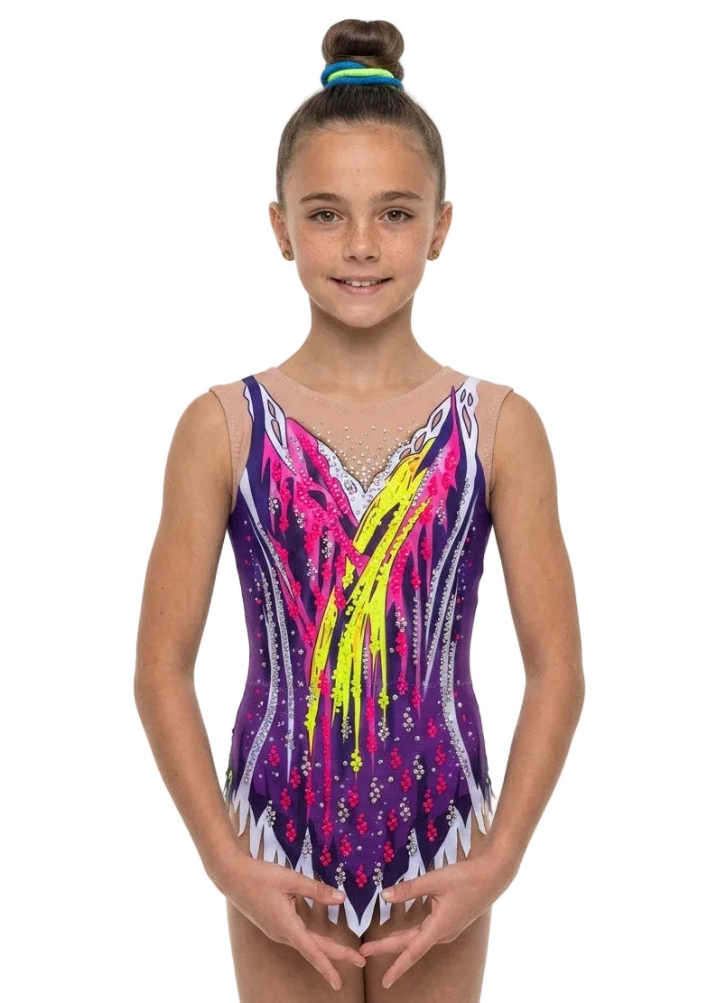Púrpura – Body ginnastica ritmica Primavera