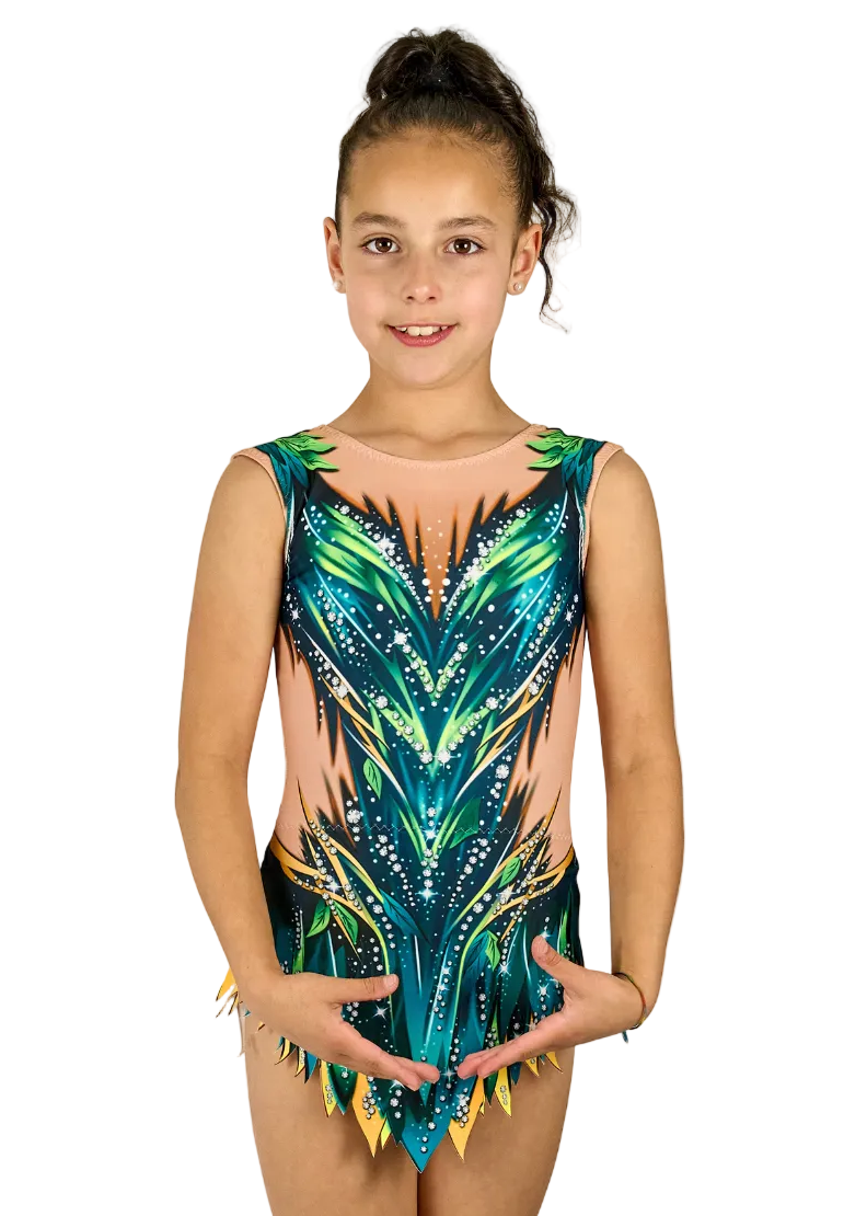 Body verde stile giungla
