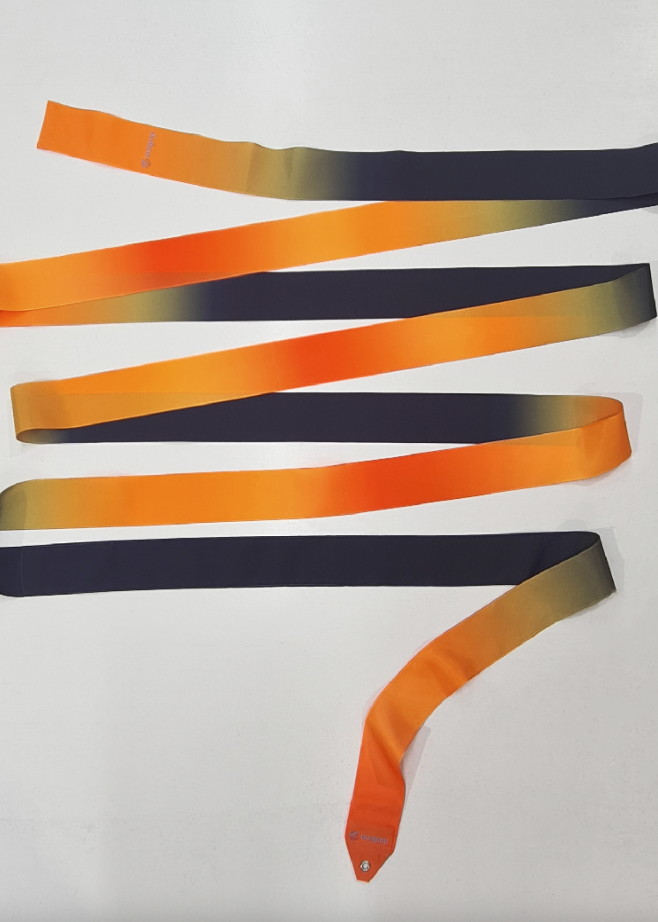 30 - Nastro Ginnastica Ritmica - NAVY BLUE ORANGE