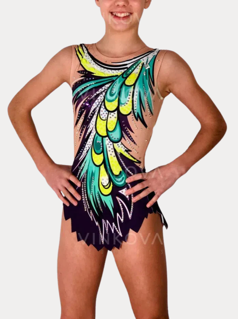 Merlín  – Maillot gimnasia rítmica
