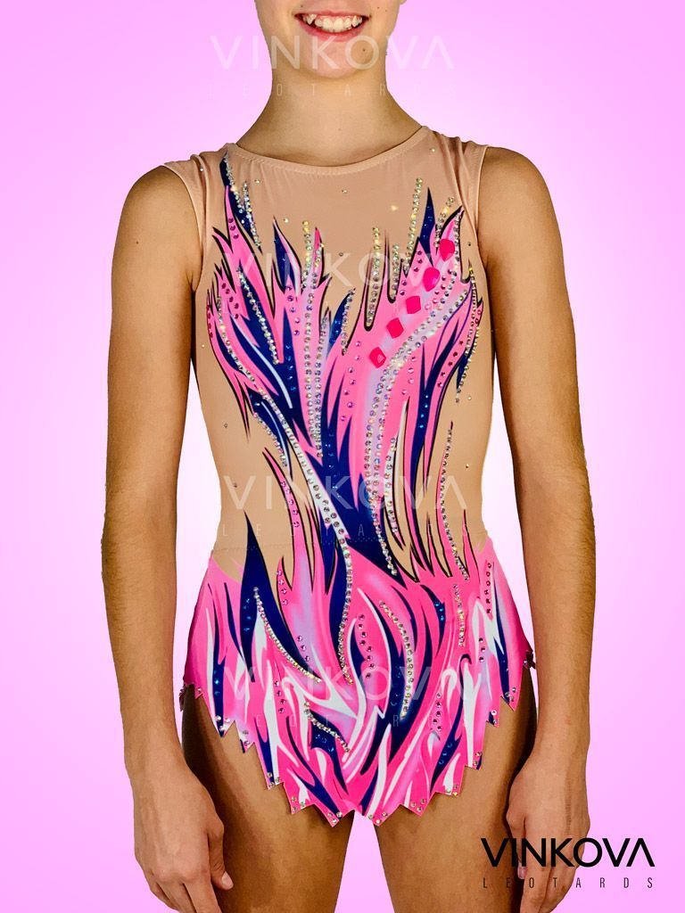 Rosazul – Maillot gimnasia rítmica
