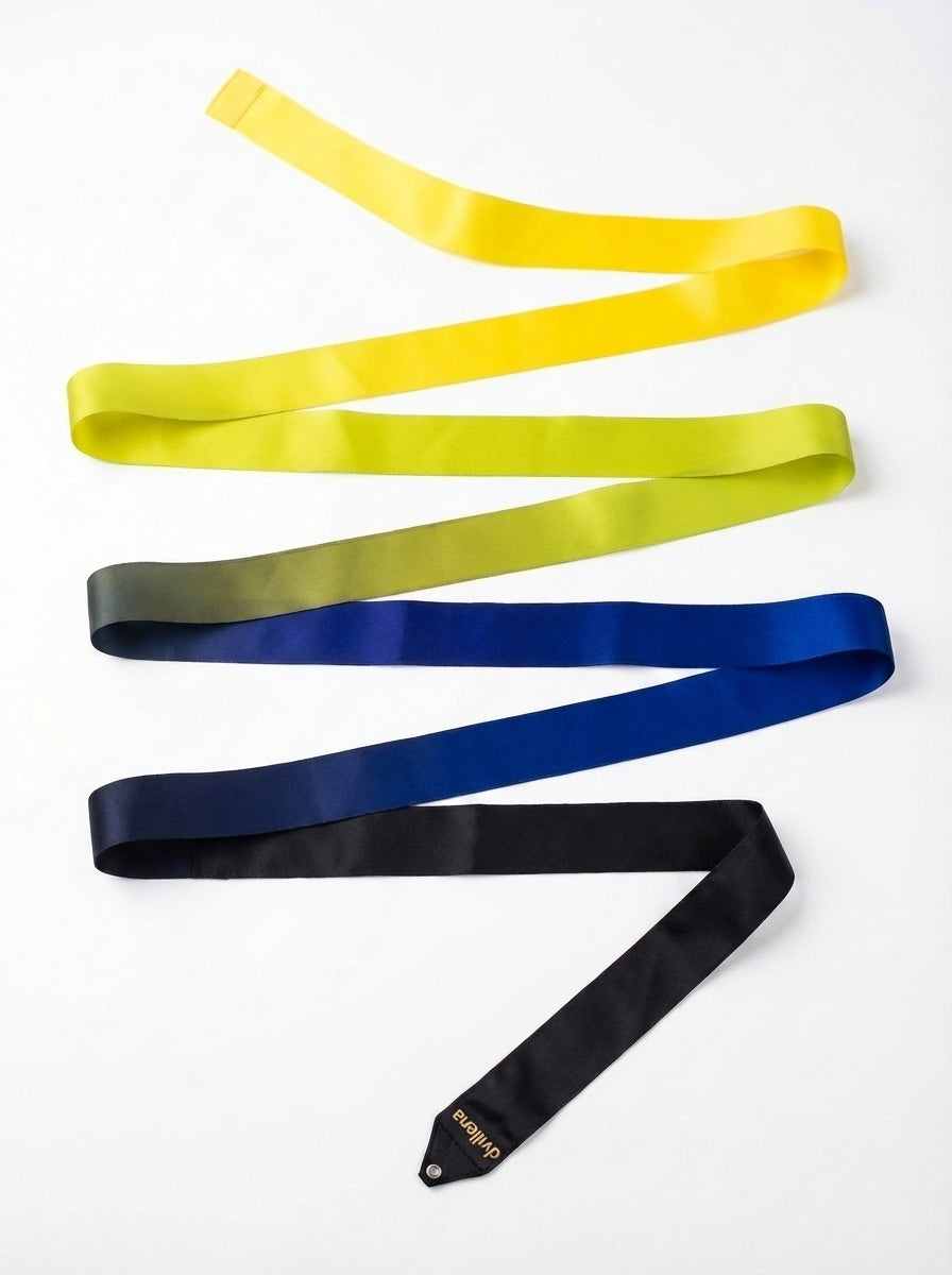 20 - Cinta Gimnasia Rítmica - BLUE YELLOW