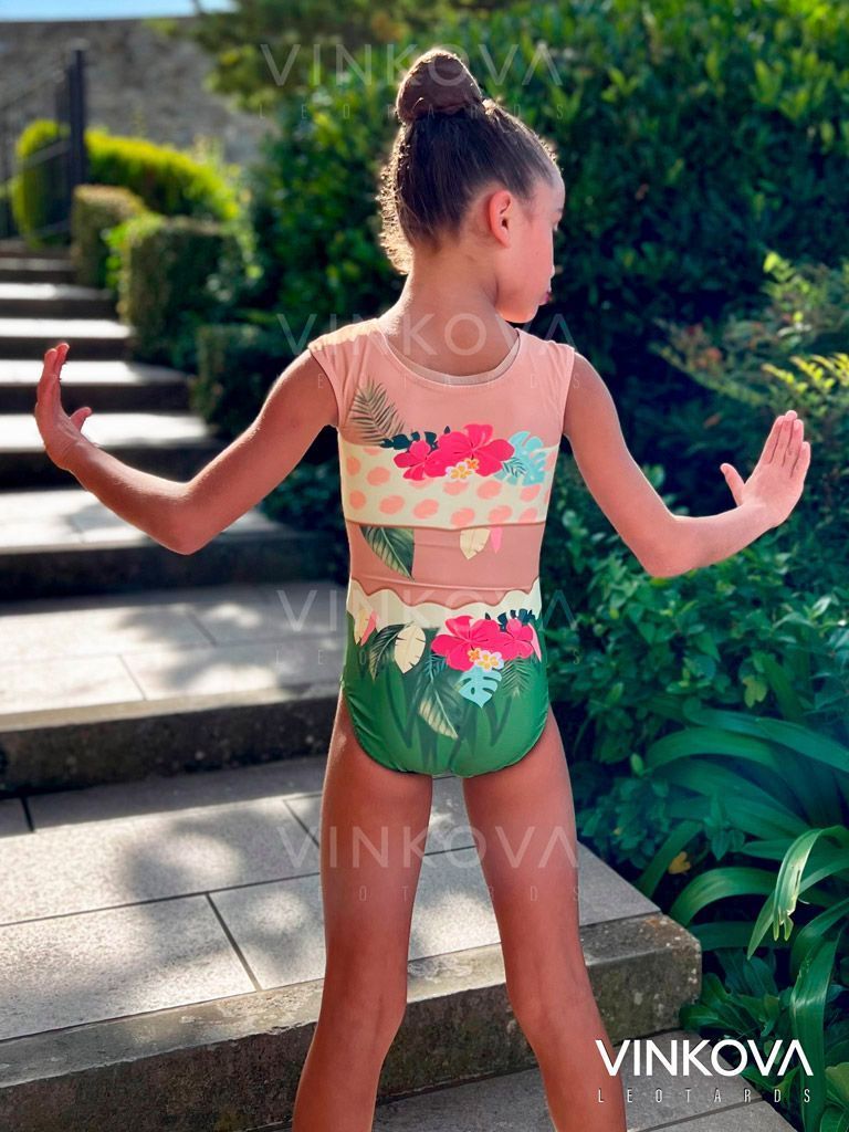Vaiana – Maillot Gimnasia Rítmica niña