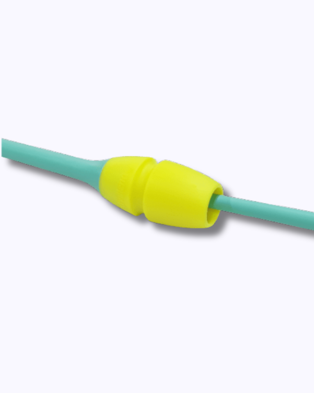 Mazas 36 cm - Turquesa y Amarillo Fluor