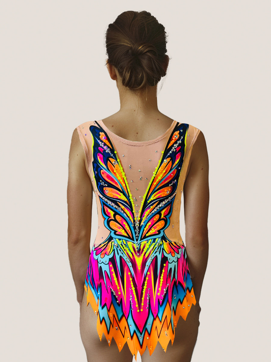 Pavilion  – Maillot gimnasia rítmica TURBO FLUOR