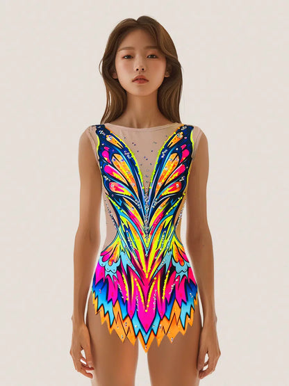 Pavilion  – Maillot gimnasia rítmica TURBO FLUOR