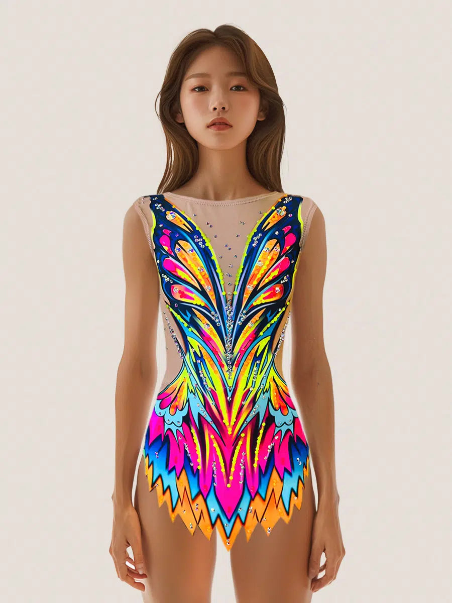 Pavilion  – Maillot gimnasia rítmica TURBO FLUOR