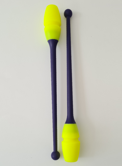 Clavette 41 cm Viola e Giallo