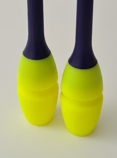Clavette 41 cm Viola e Giallo
