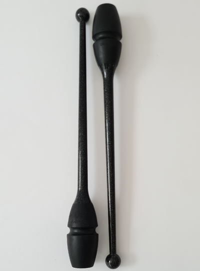 Clavette ritmica Dvillena & Vinkova nero lucido incastrabili 36, 41 e 45cm.