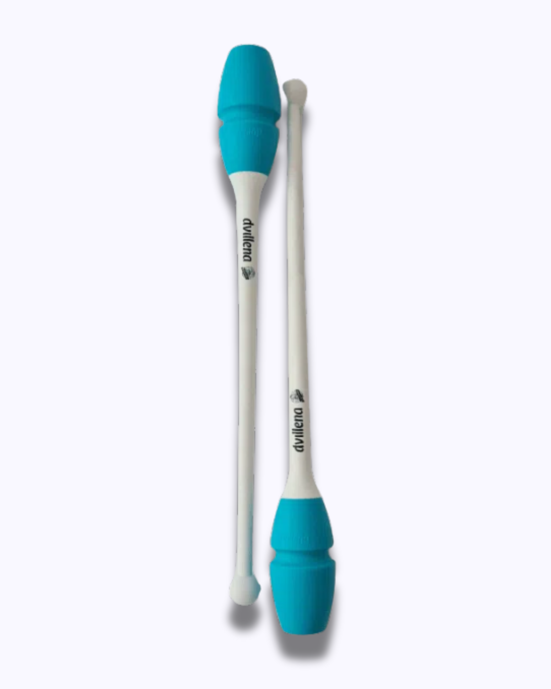 Mazas 41 cm - Turquesa y Blanco