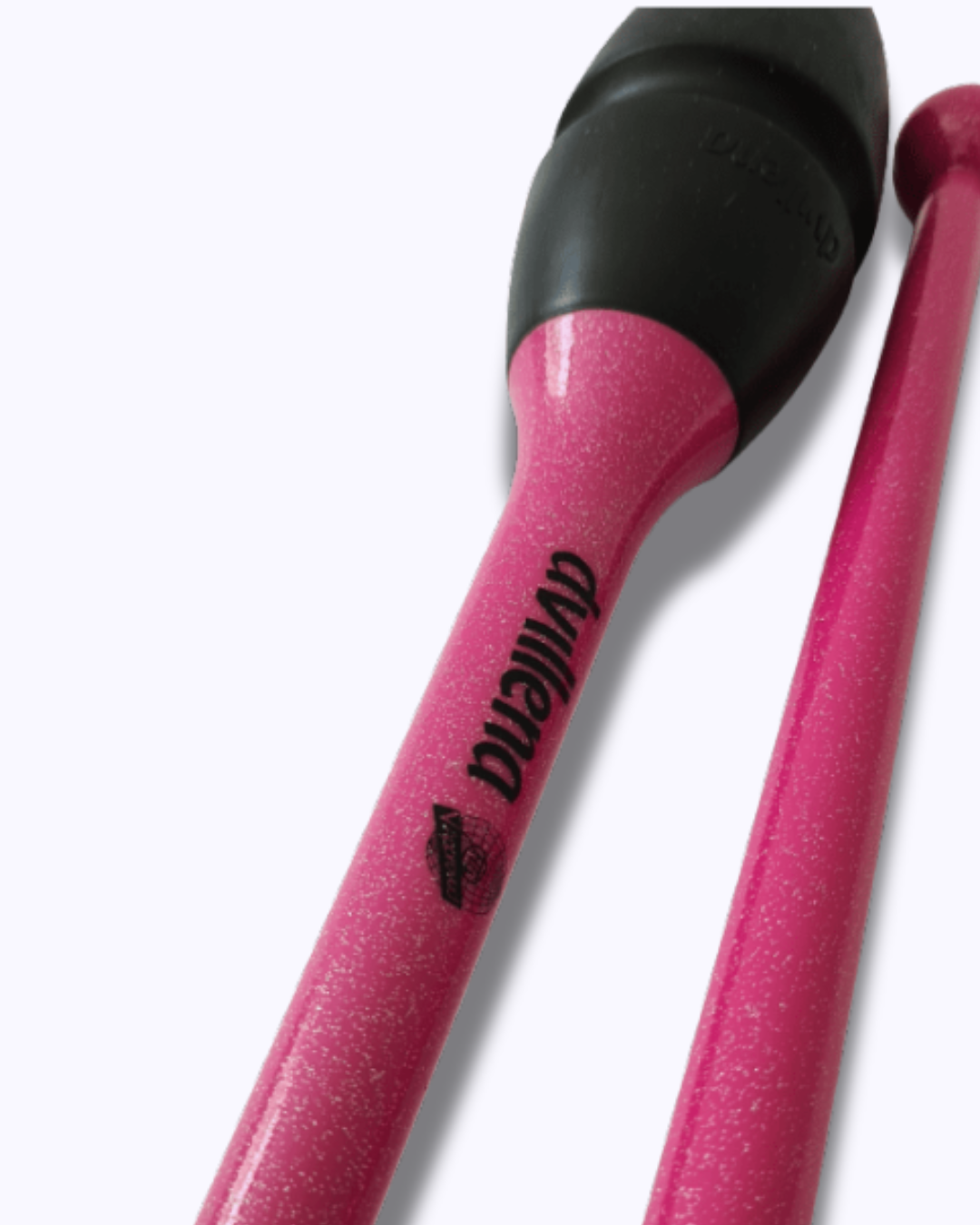 Mazas 41 cm - Rosa con brillo y Negro