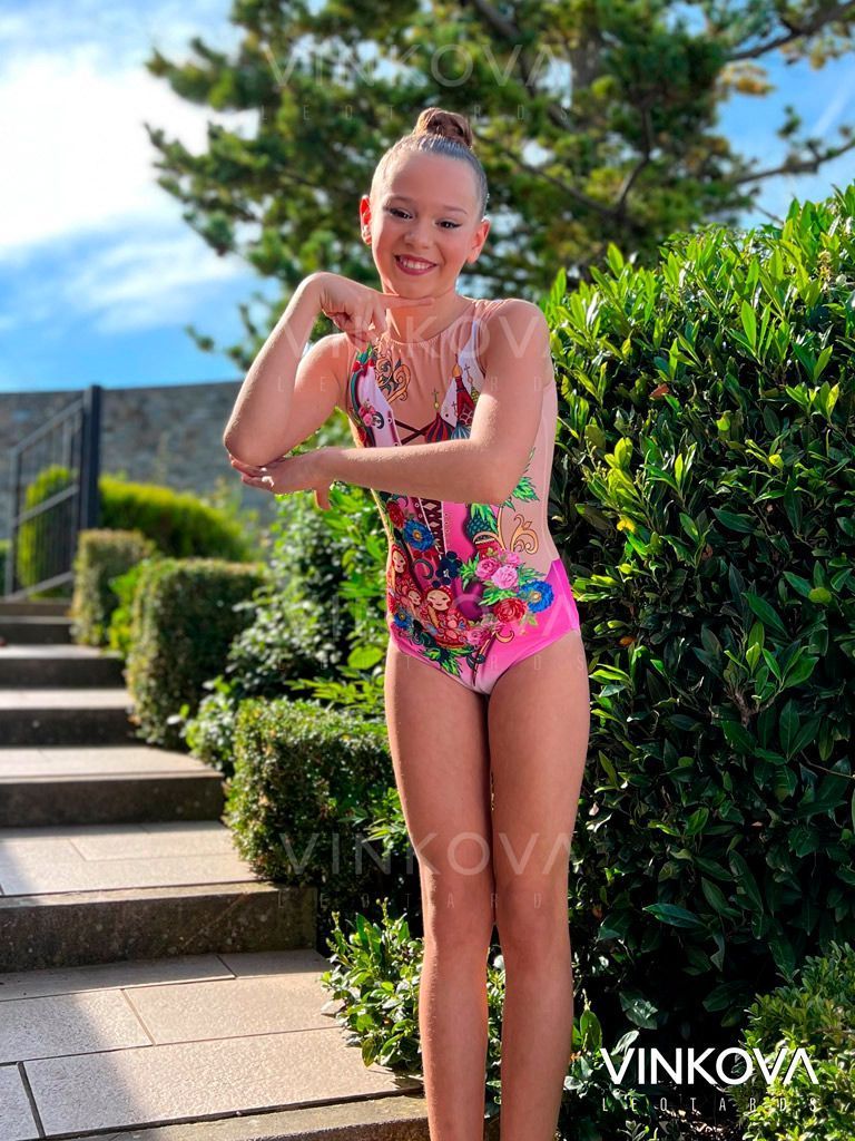 Rusia – Maillot Gimnasia Rítmica niña